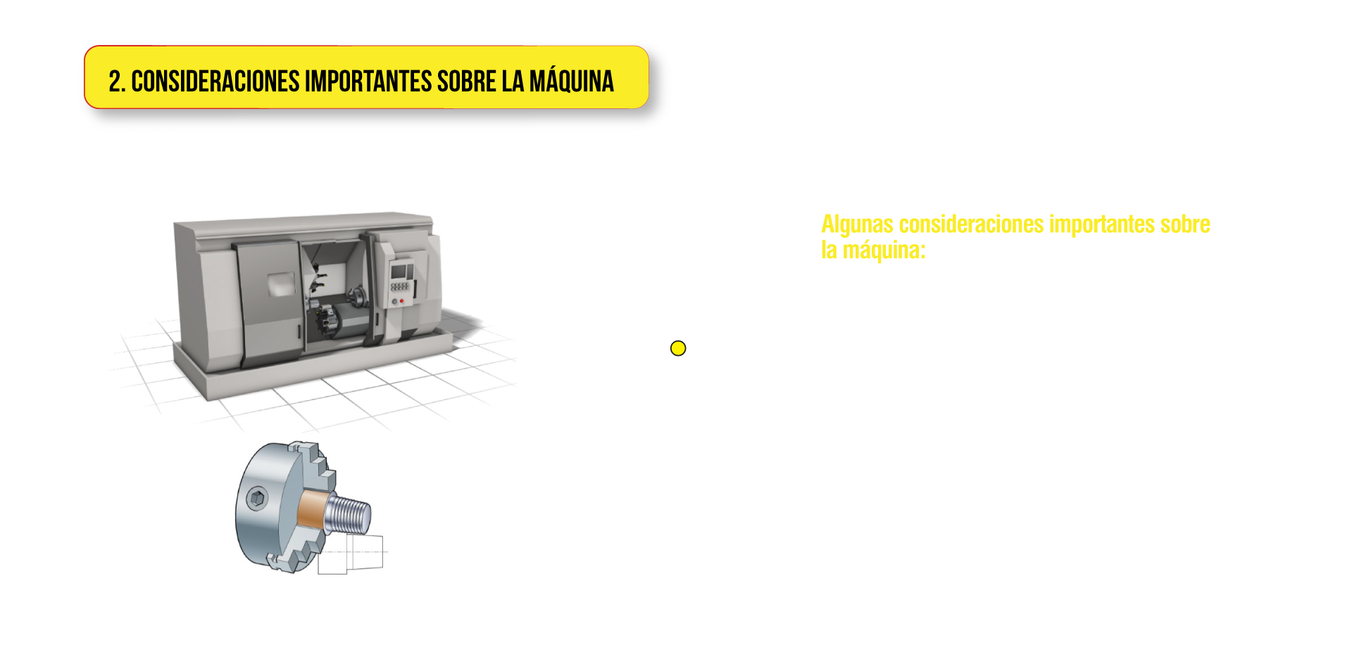 Consideraciones importantes sobre la máquina