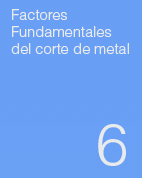 facteres fundamentales del corte de metal